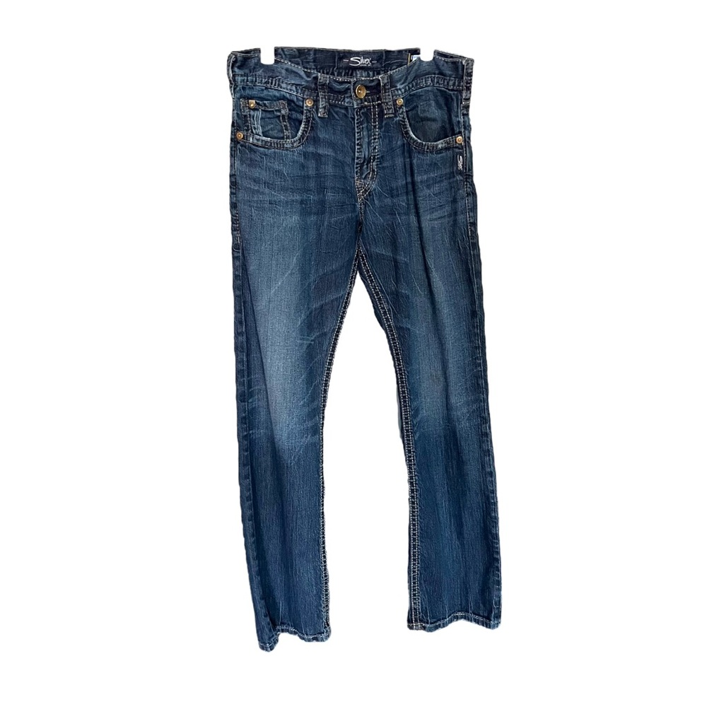Silver Jeans ZAC Relaxed Fit Straight Jeans Men’s Size 36